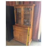 Vintage Ehtan Allen Baumritter Maple Hutch