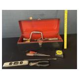 Metal Tool Box Full Of Tools