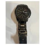 Mens Fossil Blue 300 Feet Water Resistant Watch