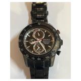 Seiko Sportura Perpetual Solar Watch Tachymeter