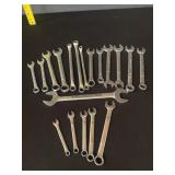 Lot Of Open & Closed Craftsman/More Wrenches