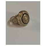 1961 Ladies 10K Gold Class Ring 6 Grams