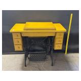 Antique Singer Trundle Sewing Machine Cabinet