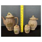 Vintage Tilso Hand Painted Set