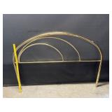 Art Deco Brass Headboard