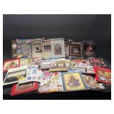 Lot of Cross Stitch Magazines Books & Kits