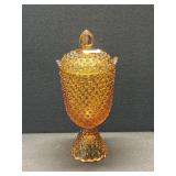Vintage Fenton Hobnail Candy Dish W. Top