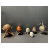 Lot of Eggs & Decorative Balls