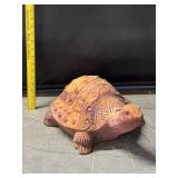 Vintage Large Terra Cotta Turtle Yard Art