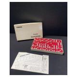 Standard Marblelike Dominoes Red