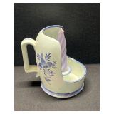 Vintage Delftware Porcelain Candle Holder