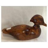 Vintage Hand Carved Bay Wood Duck