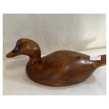 Vintage Hand Carved Widgen Duck