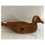 Vintage Hand Carved Loon Duck