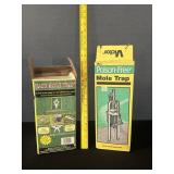 2 Mole Traps In Boxes
