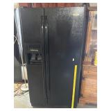 Whirlpool Side by Side Black Refrigerator Works