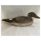 Antique Primitive Hand Carved Duck Decoy