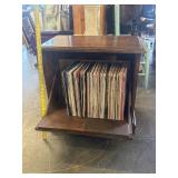 Howard Miller Cabinet Full Of Records