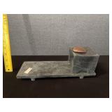 Modern Art Deco Marble Stone & Stand
