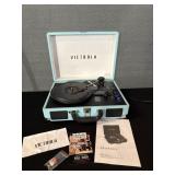 New Victrola Case Record Player
