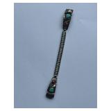 Ladies Vintage Navajo Watch Band Turquoise Coral