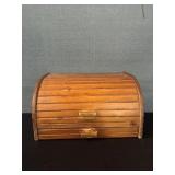 Vintage Roll Top W/ Flateware Drawer