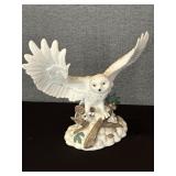 Vintage Snow Owl Figurine