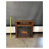 Electric Fireplace Heater W/ Thermostat
