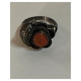 Ladies Vintage Indian Pawn Ring SIze 6