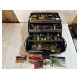 Tackle Box Packed Full of Lures and MORE