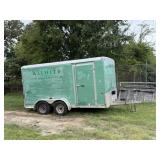 14 Ft. Wells Cargo Dual Axle Trailer