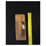 Vintage African Elephant Head Trunk Wall Hanging
