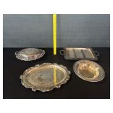 Vintage Silver Serving Pieces Wallace & More