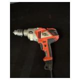 Large 7 Amp Fire Storm Black & Decker Drill