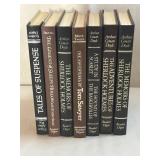 7 Decorative Gold Script Books