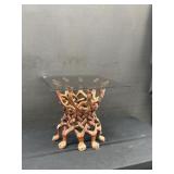 Hand Carved Camel Head Wooden Table
