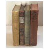 4 Antique Books