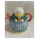 Down Home Collection Pig Teapot
