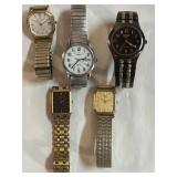 Lot of Vintage Mens Watches Seiko Timex