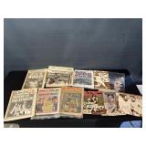 Large Stack Vintage NY Yankees Memorabilia