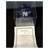 1996 Helmet New York Yankees Team Signed