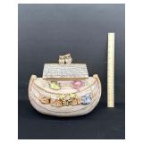 Vintage 1980's Treasure Craft Noahs Art Cookie Jar