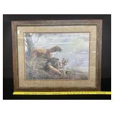 Vintage Framed Print 'Forbidden Territory'