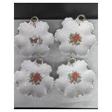 4 Vintage Ceramic Candy Dishes