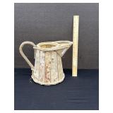 Rustic Twig & Bark Pitcher