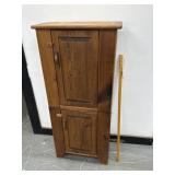 Childs Primitive Solid Wood Stackable Pantry