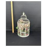 Vintage Decorative Metal Bird Cage