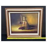 Vintage Framed Oil Painting Gloria Welch