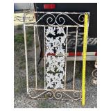 Antique Wrought Iron Decorative Gate