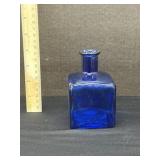 Old Cobalt Blue Medicine Bottle